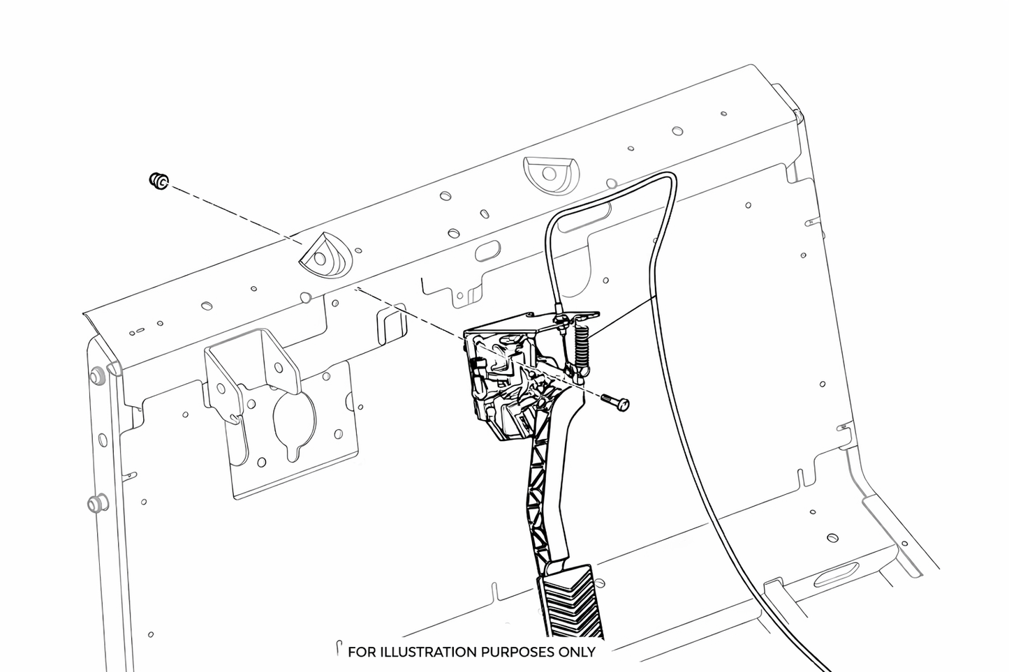 Accelerator Pedal Sensor- Ambush 2011-2017