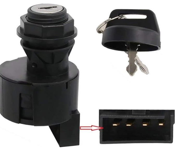 Bad Boy Buggie Recoil, XTO, Instinct Key Ignition Switch 616198