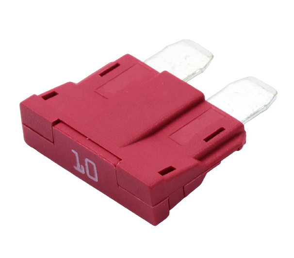 A standard automotive blade-style fuse, commonly used for circuit protection in electrical systems.