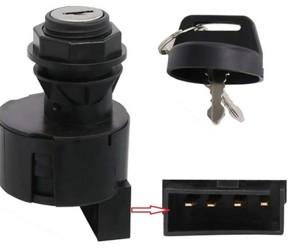 Bad Boy Buggie Recoil, XTO, Instinct Key Ignition Switch 616198