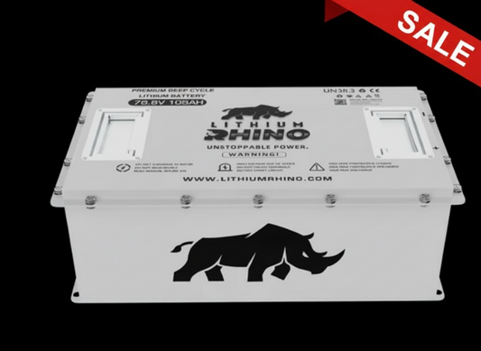 72v 105ah kit, Rhino Lithium DIY KIT