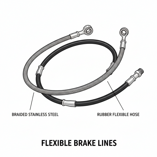 Brake line REAR Ambush