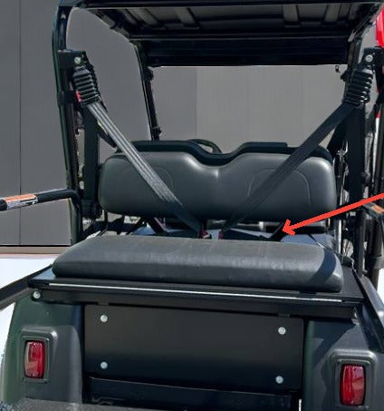 Textron EVis , Bad Boy Recoil, Ambush, EZGO Express 4x4 Rear seat Bottom, Replaces  part# 699321G06