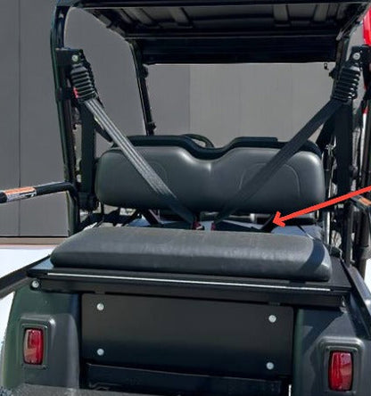 Textron EVis , Bad Boy Recoil, Ambush, EZGO Express 4x4 Rear seat Bottom, Replaces  part# 699321G06